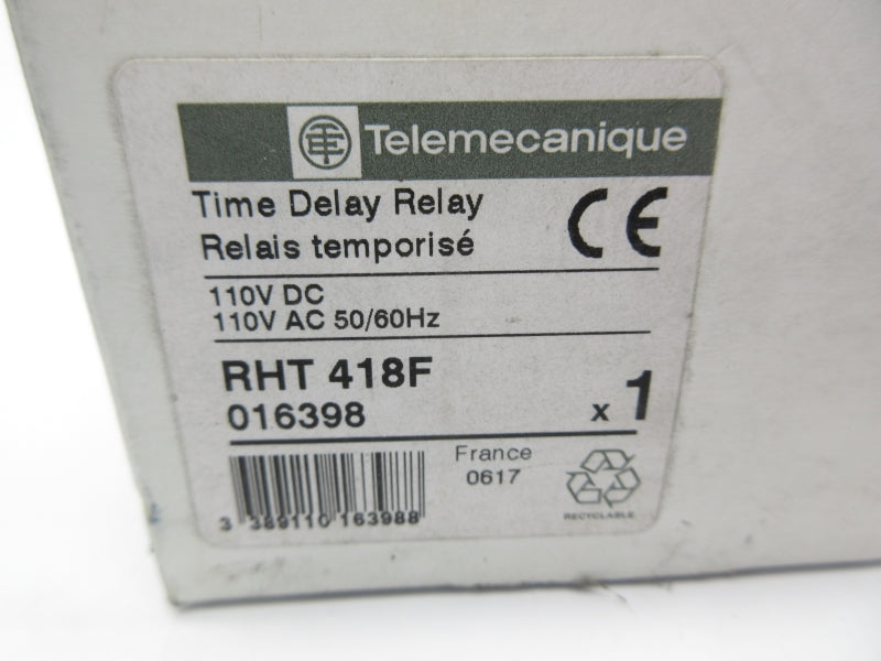 TELEMECANIQUE RHT418F 110VAC/DC NSMP