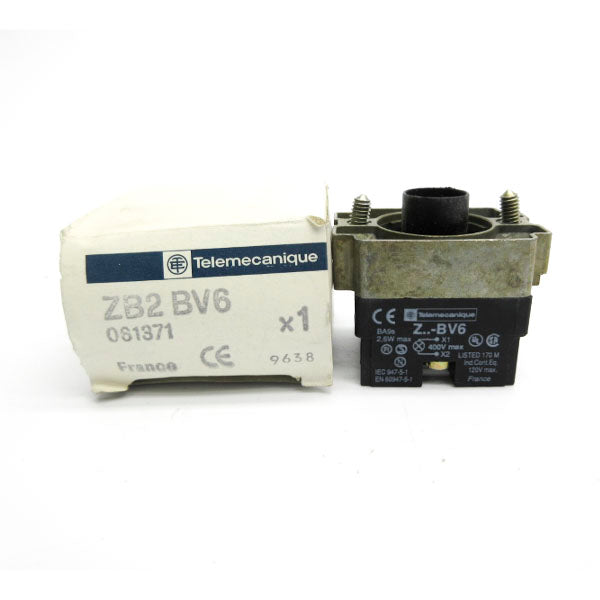 TELEMECANIQUE ZB2BV6 400V (NO BULB) NSMP