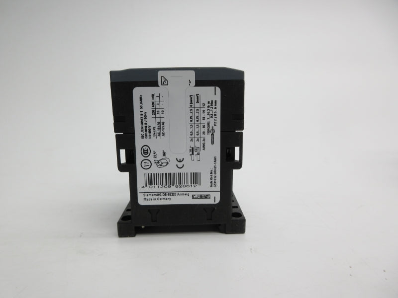 SIEMENS 3RT2016-1BB41 24VDC NSMP