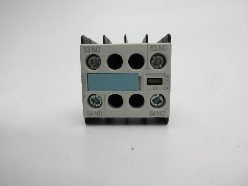 SIEMENS 3RH1911-1FA20 240V 10A NSMP