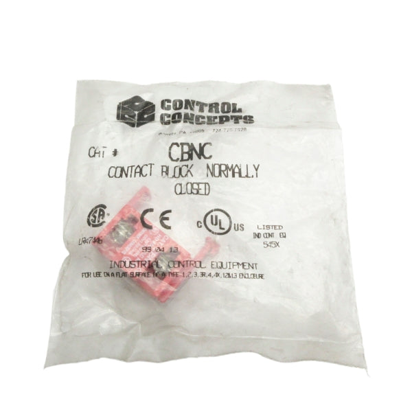 CONTROL CONCEPTS CBNC NSMP