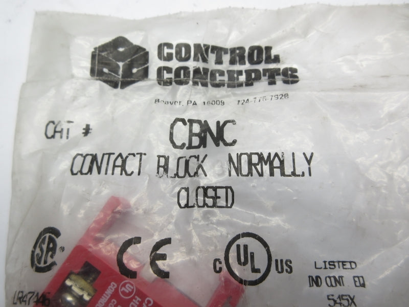 CONTROL CONCEPTS CBNC NSMP