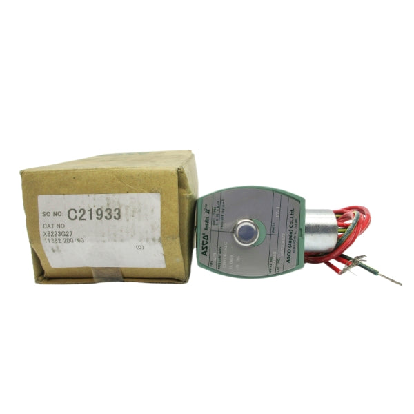 ASCO X8223G27 200V 3/8" NSMP