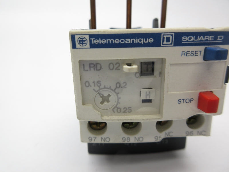 TELEMECANIQUE LRD02 0.16-0.25A NSNP