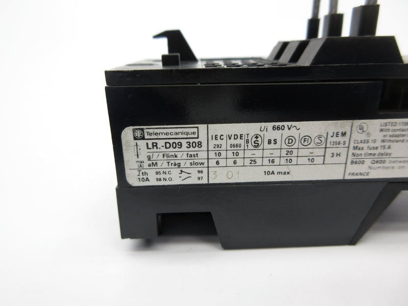 TELEMECANIQUE LR-D09308 660V 2.5-4A NSNP