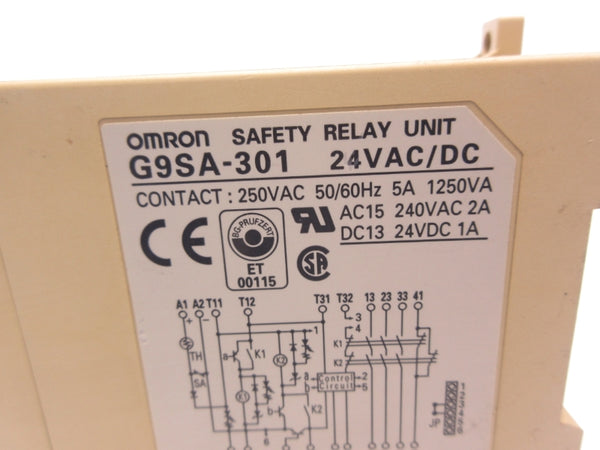 OMRON G9SA-301 24VAC/DC 1A NSNP