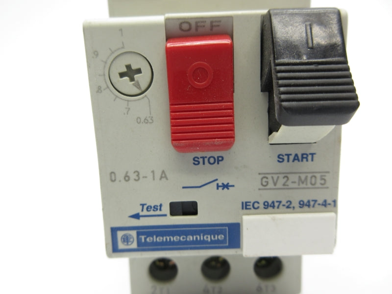 TELEMECANIQUE GV2-M05 690V 0.63-1A NSNP
