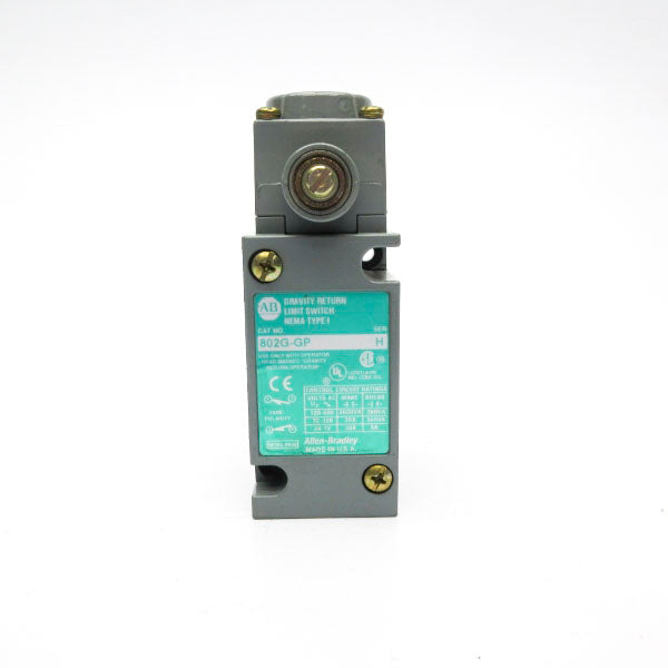 ALLEN BRADLEY 802G-GP SER. H 120-600V 30A NSNP