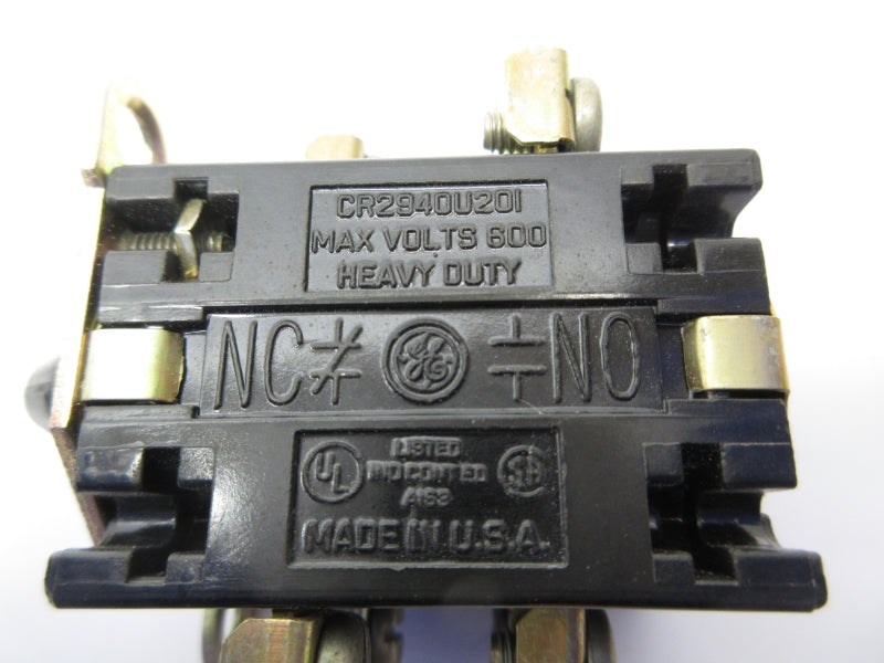 GENERAL ELECTRIC CR2940U201 600V (AS PICTURED) NSNP