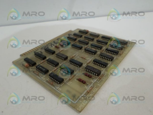 32606105 SPEED CONTROL BOARD  UNMP
