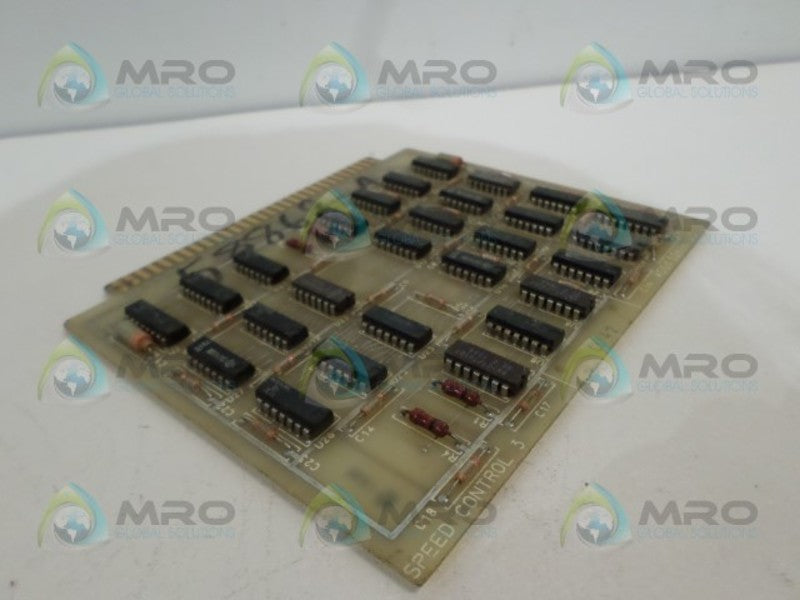32606105 SPEED CONTROL BOARD  UNMP