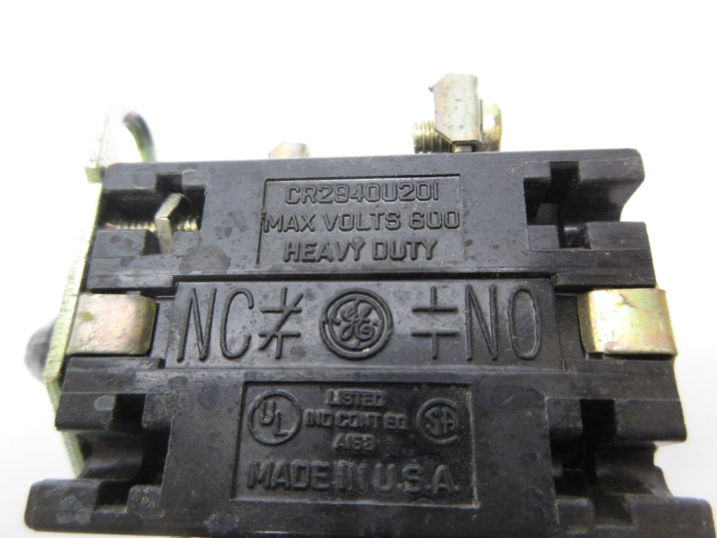 GENERAL ELECTRIC CR2940U201 600V (AS PICTURED2) NSNP