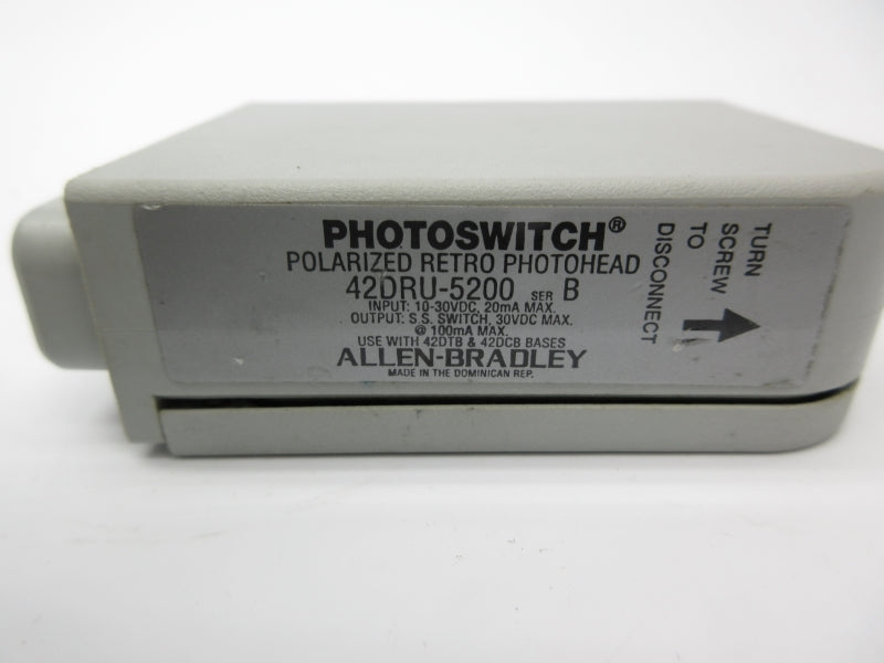 ALLEN BRADLEY 42DRU-5200 SER. B 10-30VDC NSNP