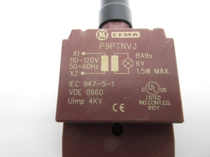 GENERAL ELECTRIC P9PTNVJ 110-120V NSNP