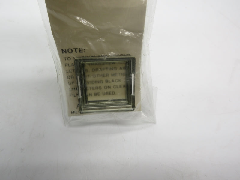 ALLEN BRADLEY 800MS-WC SER. A (CLEAR) NSMP