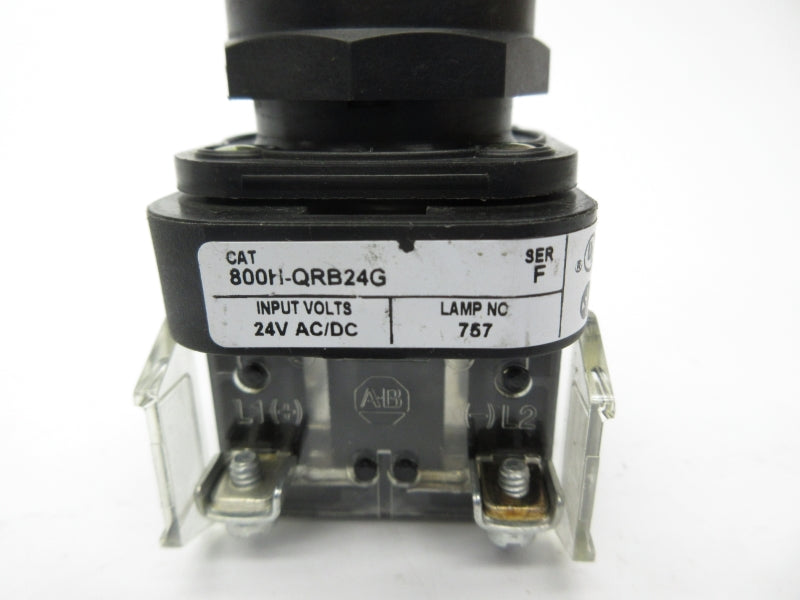ALLEN BRADLEY 800H-QRB24G SER. F 24VAC NSNP