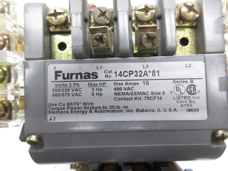 FANUC 14CP32A*81 SER. B 110/120V 18A UNMP