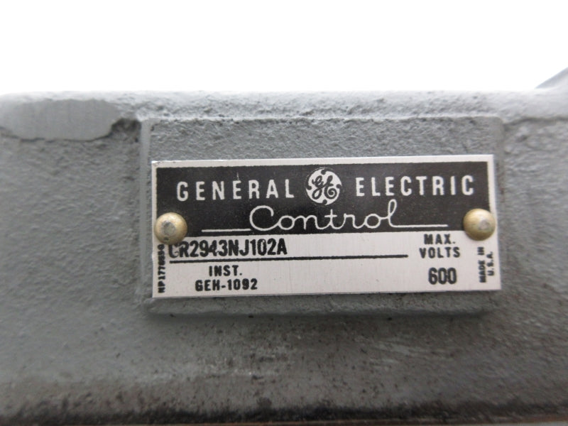 GENERAL ELECTRIC CR2943NJ102A 600V NSNP