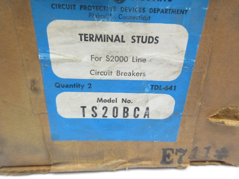 GENERAL ELECTRIC TS20BCA (PKG OF 2) NSMP