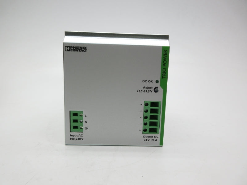 PHOENIX CONTACT TRIO-PS/1AC/24DC/20 2866381 100-240V 6-3A NSMP