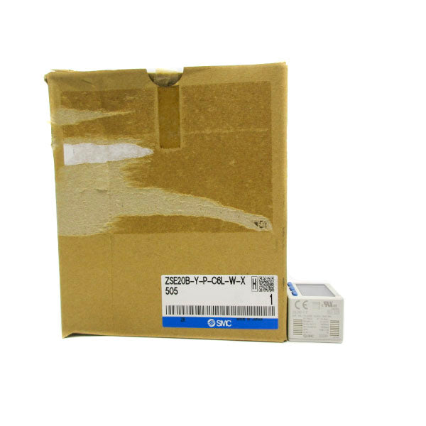 SMC ZSE20B-Y-P-C6L-W-X505 12-24VDC 0-14.65PSI NSMP
