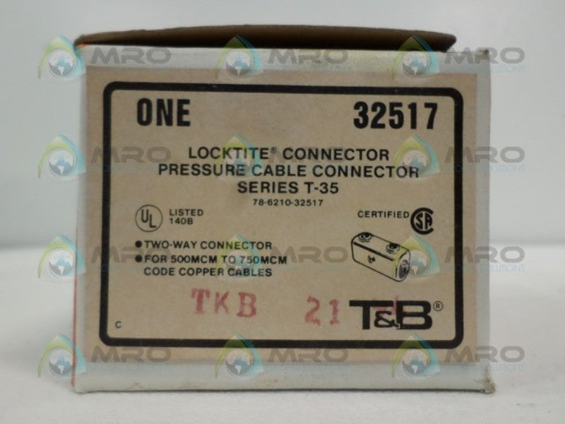THOMAS & BETTS 32517 2-WAY PRESSURE CABLE CONNECTOR  NSMP