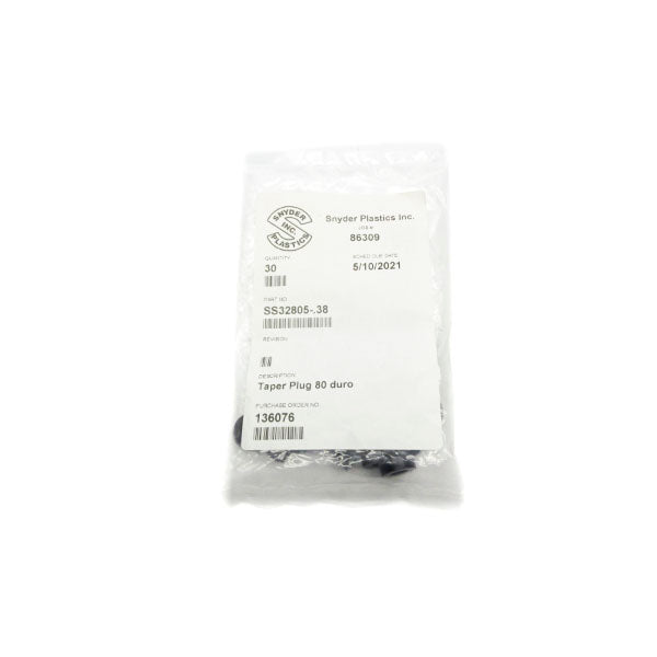 SNYDER PLASTICS SS32805-.38 (PKG OF 30) NSMP