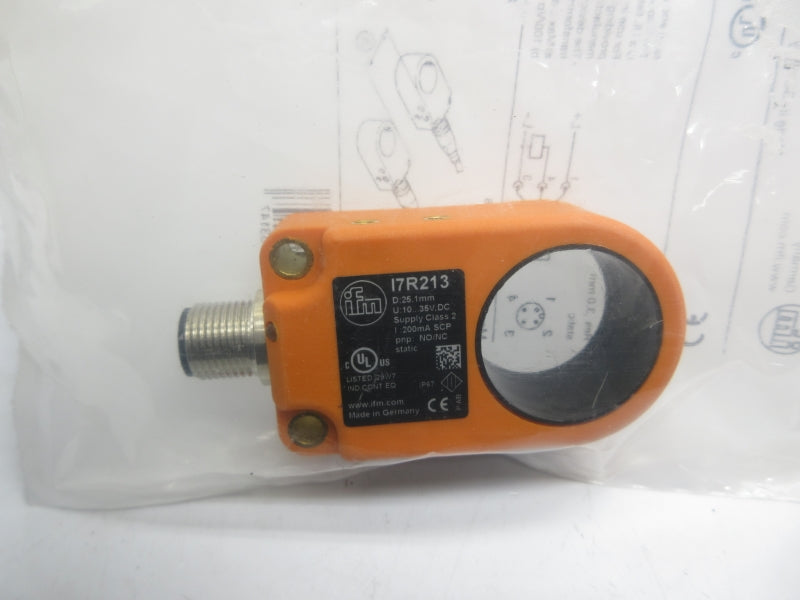 IFM EFECTOR I7R3025-FPKG/US-100-IPF I7R213 10-35VDC NSMP