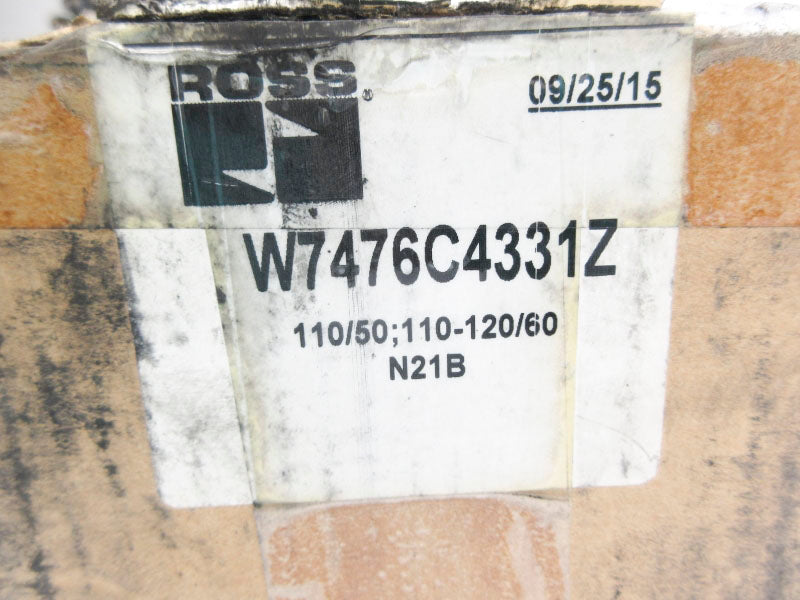 ROSS W7476C4331Z 110-120V NSMP