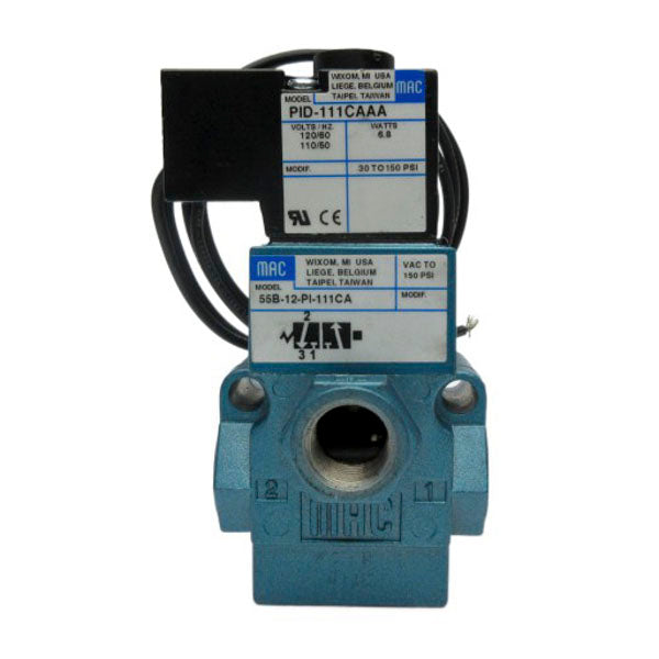 MAC 55B-12-PI-111CA 110/120V 30-150PSI NSNP