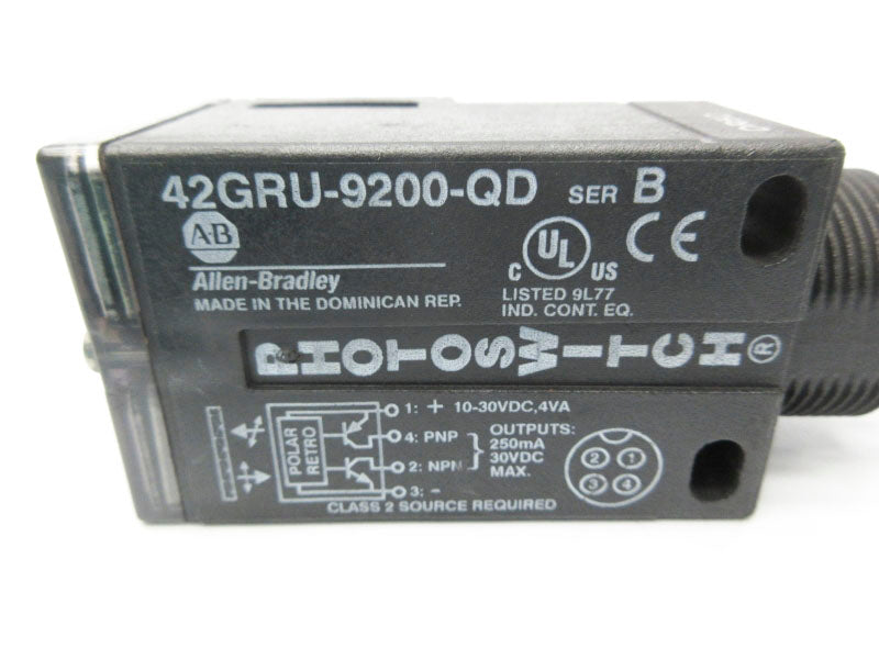 ALLEN BRADLEY 42GRU-9200-QD SER. B 10-30VDC NSNP