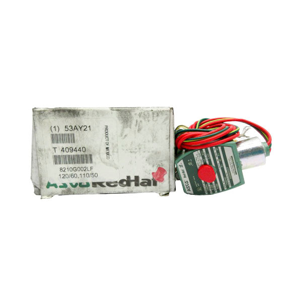 ASCO 8210G002LF 110/120V 5-200PSI 1/2" NSMP