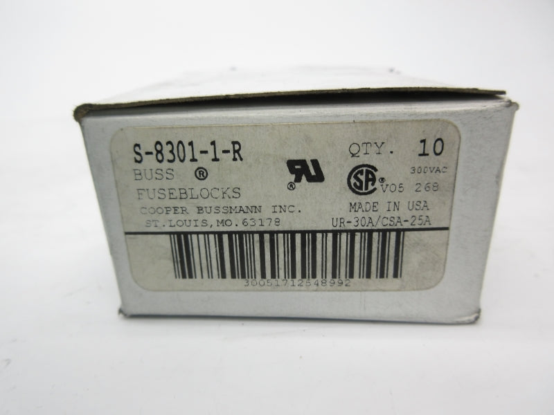 BUSSMANN S-8301-1-R 300VAC (PKG OF 10) NSMP