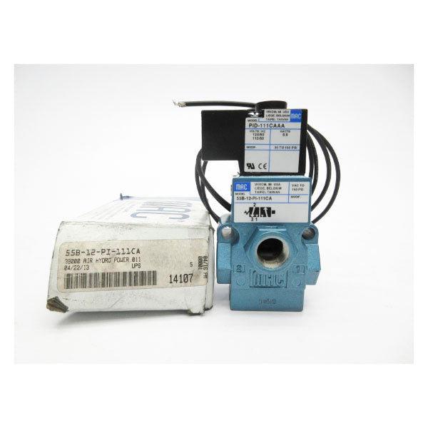 MAC 55B-12-PI-111CA 110/120V 30-150PSI NSMP