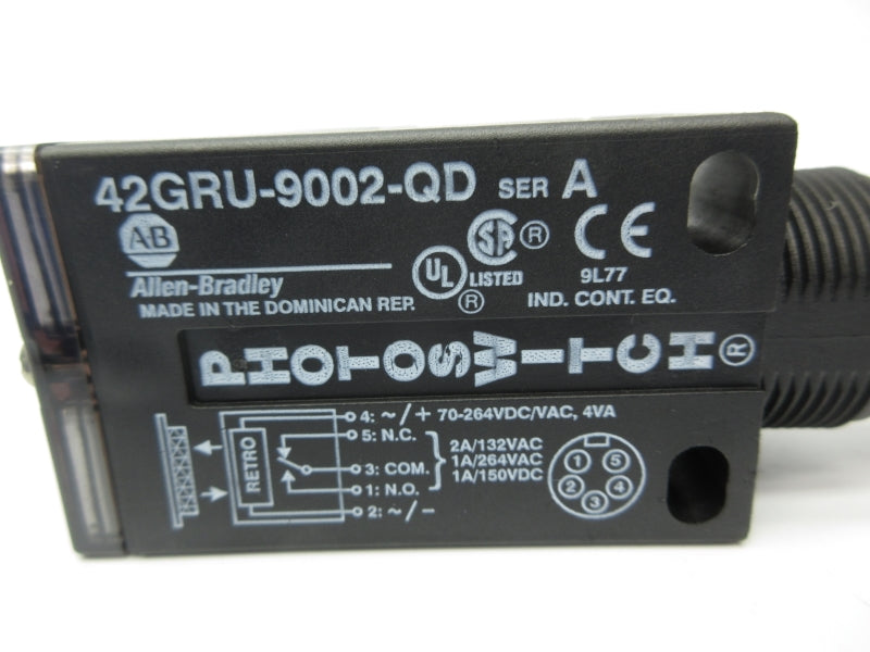 ALLEN BRADLEY 42GRU-9002-QD SER. A 70-264VAC/DC 1A NSNP