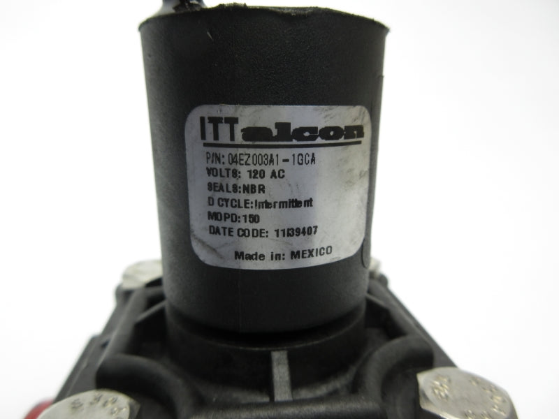ITT ALCON 04EZ003A1-1GCA 120VAC NSNP