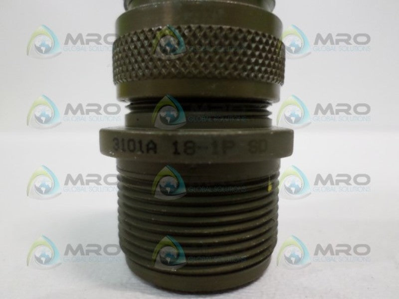 AMPHENOL MS3101A18-1P CIRCULAR CONNECTOR  NSNP