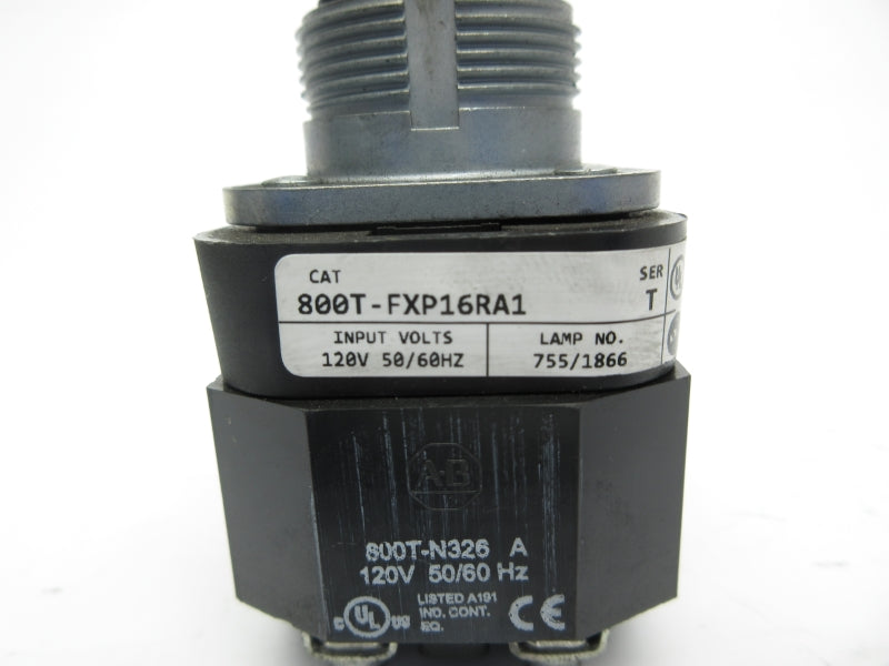 ALLEN BRADLEY 800T-FXP16RA1 SER. T 120V (AS PICTURED1) NSNP