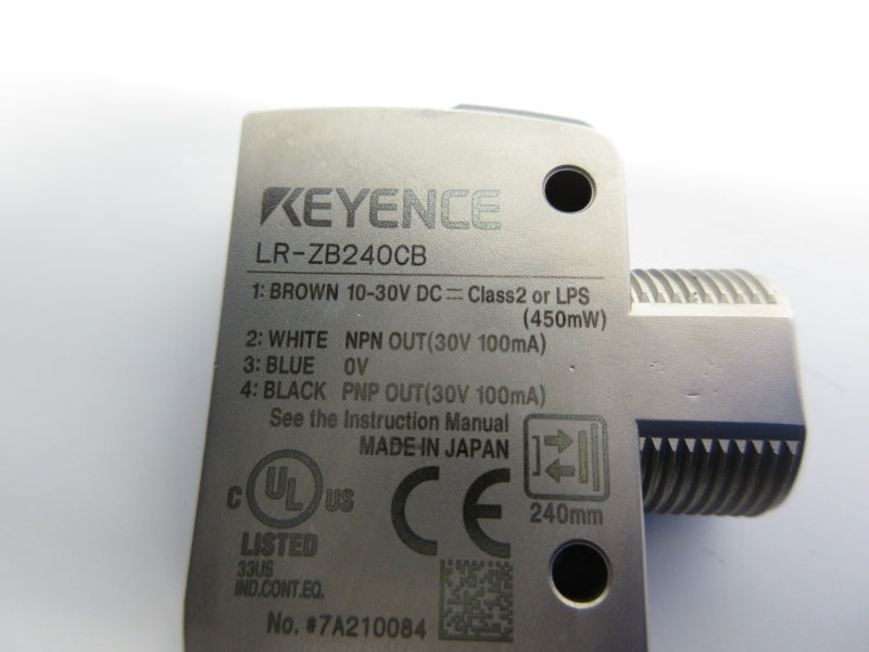 KEYENCE LR-ZB240CB 10-30VDC NSNP