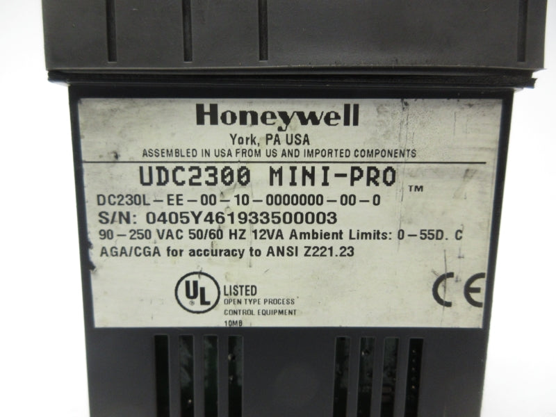 HONEYWELL DC230L-EE-00-10-0000000-00-0 90-250VAC UNMP