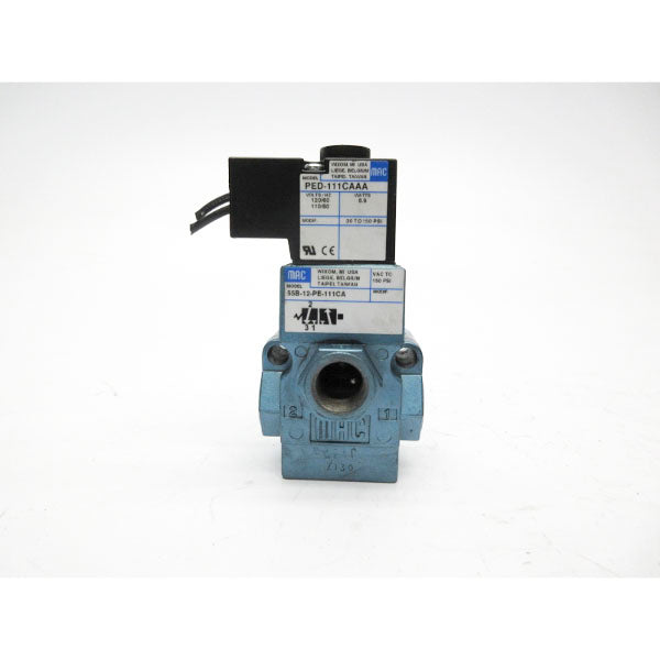 MAC 55B-12-PE-111CA 110/120V 30-150PSI UNMP