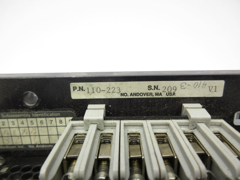 MODICON 110-223 UNMP