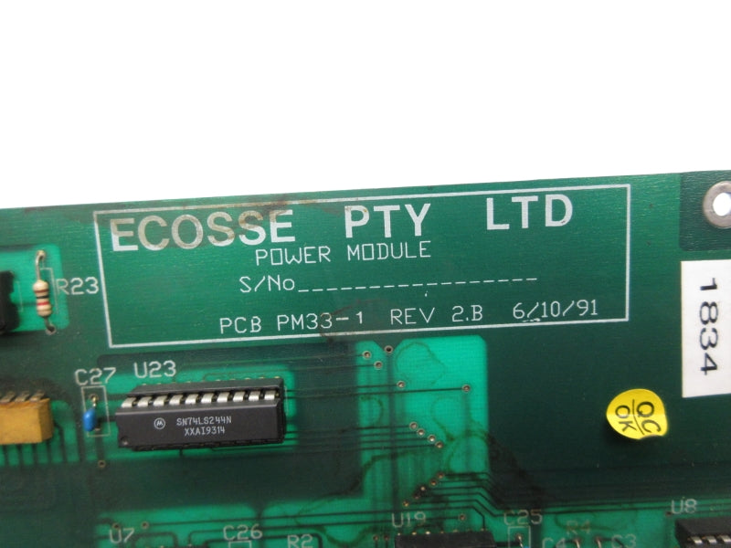 ECOSSE PM33-1 REV. 2.B UNMP