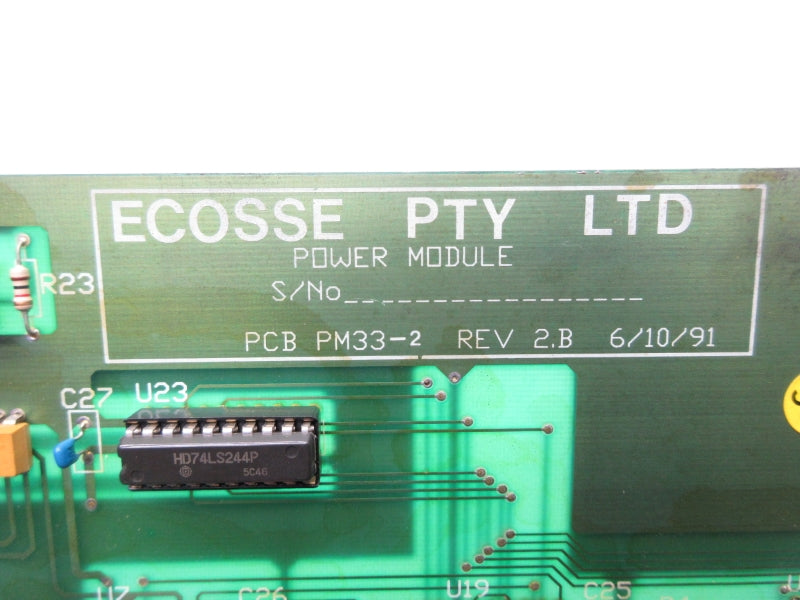 ECOSSE PM33-2 REV. 2.B UNMP