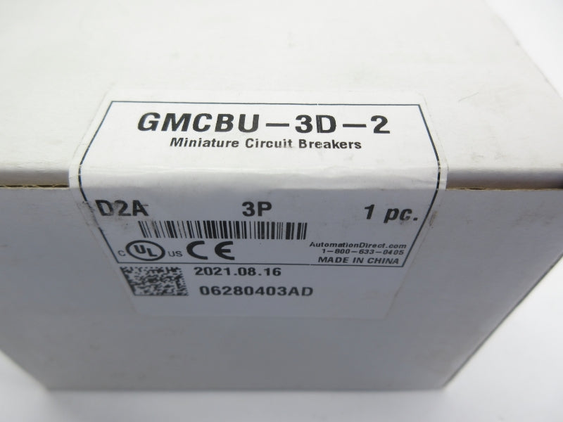 AUTOMATION DIRECT GMCBU-3D-2 2A NSFS