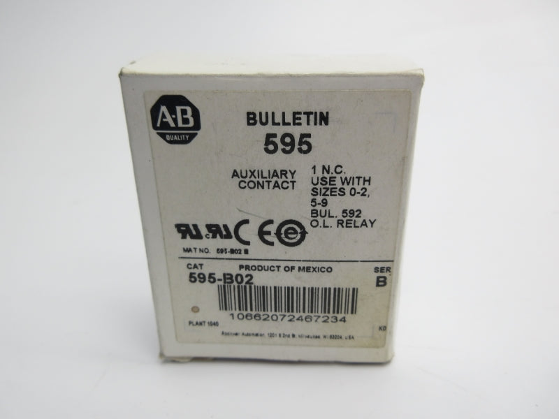 INDUSTRIAL SPARE PART 595-B02 SER. B (WH) NSMP