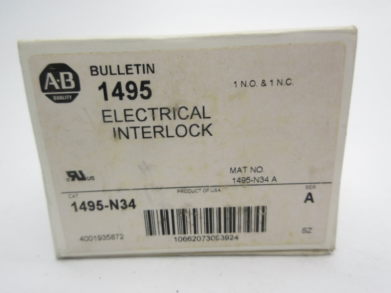 ALLEN BRADLEY 1495-N34 SER. A (WH) NSMP