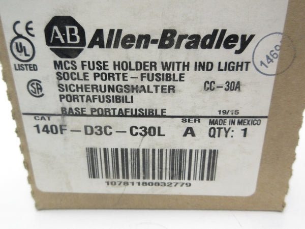 ALLEN BRADLEY 140F-D3C-C30L SER. A NSMP