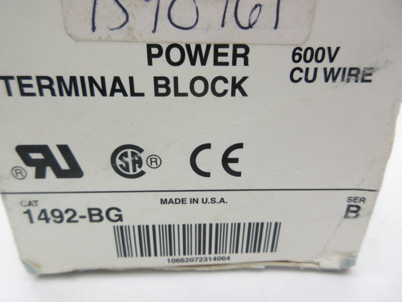 ALLEN BRADLEY 1492-BG SER. B 600V (WH) NSMP