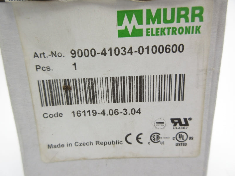 MURR ELEKTRONIK 9000-41034-0100600 24VDC NSMP